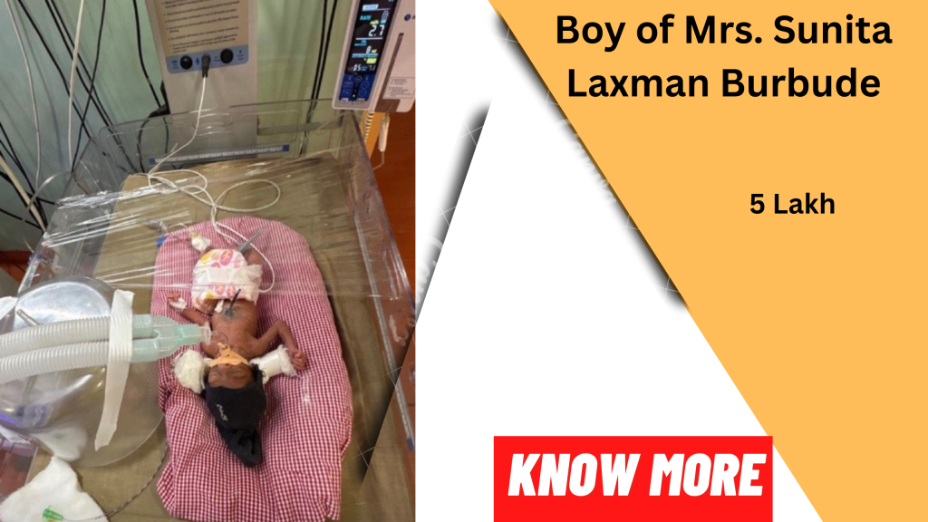 boy of Mrs. Sunita Laxman Burbude